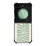 Green Leaf FZ4199 Samsung Galaxy Z Flip 6 2024 5G Case