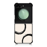 Round Brush Line FZ4202 Samsung Galaxy Z Flip 6 2024 5G Case
