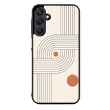 Orange Brown Beige FZ4204 Samsung Galaxy A25 5G Case