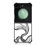Abstract Wavy Line FZ4210 Samsung Galaxy Z Flip 6 2024 5G Case