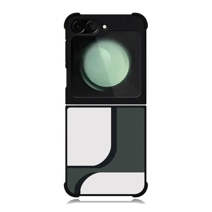 Beige Teal Vintage FZ4211 Samsung Galaxy Z Flip 6 2024 5G Case