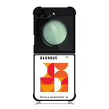 Bauhaus Retro Red Orange FZ4218 Samsung Galaxy Z Flip 6 2024 5G Case