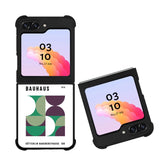 Bauhaus Retro Green Purple FZ4219 Samsung Galaxy Z Flip 5 2023 5G Case