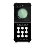 Retro Bauhaus Black FZ4228 Samsung Galaxy Z Flip 6 2024 5G Case