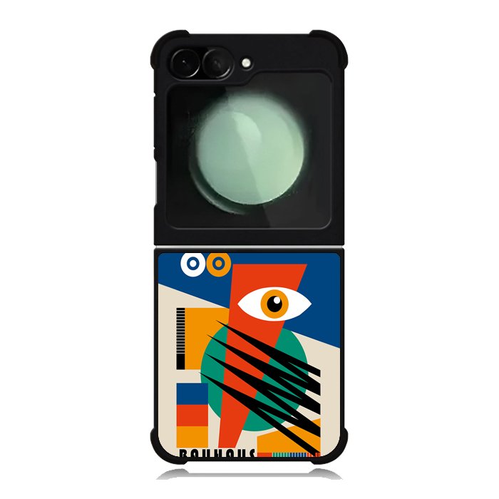 Vibrant Bauhaus Geometric Art FZ4234 Samsung Galaxy Z Flip 6 2024 5G Case