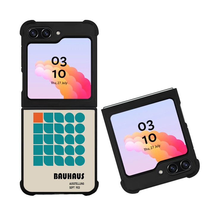 Bauhaus In A Circle FZ4239 Samsung Galaxy Z Flip 5 2023 5G Case