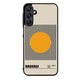 Black Yellow Bauhaus Minimalist FZ4253 Samsung Galaxy A25 5G Case
