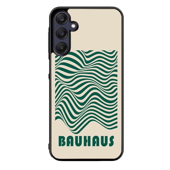 Bauhaus Poster Waves Green FZ4263 Samsung Galaxy A35 5G Case