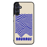 Bauhaus Poster Waves Blue FZ4266 Samsung Galaxy A35 5G Case