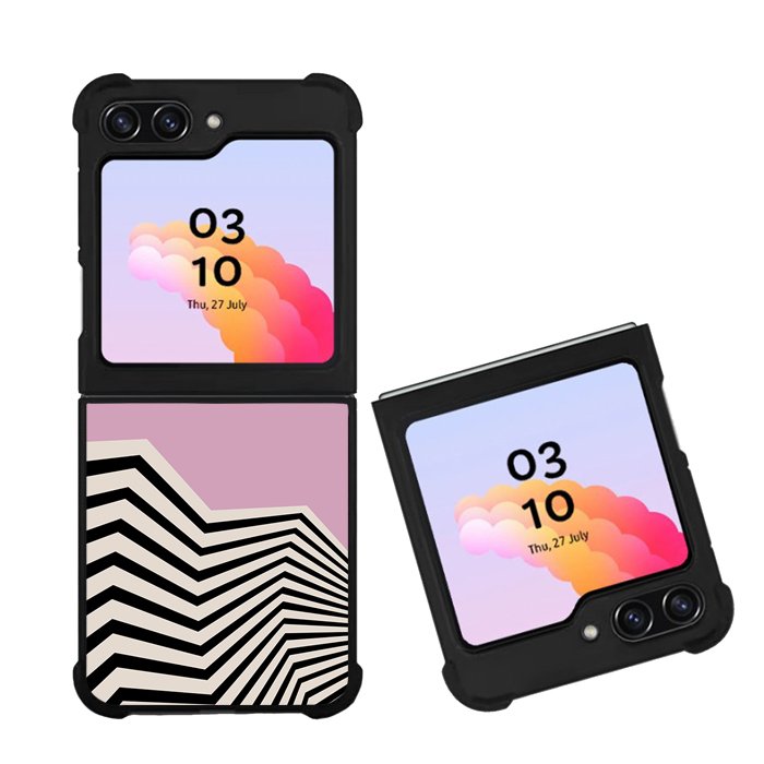 Soulhouse Monochrome Maze FZ4275 Samsung Galaxy Z Flip 5 2023 5G Case