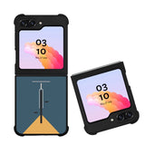 Generisch Bicycle Bauhaus Blue FZ4286 Samsung Galaxy Z Flip 5 2023 5G Case