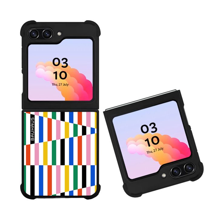 Bauhaus Multicolor Poster FZ4303 Samsung Galaxy Z Flip 5 2023 5G Case