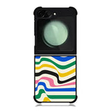 Multicolor Wave FZ4304 Samsung Galaxy Z Flip 6 2024 5G Case