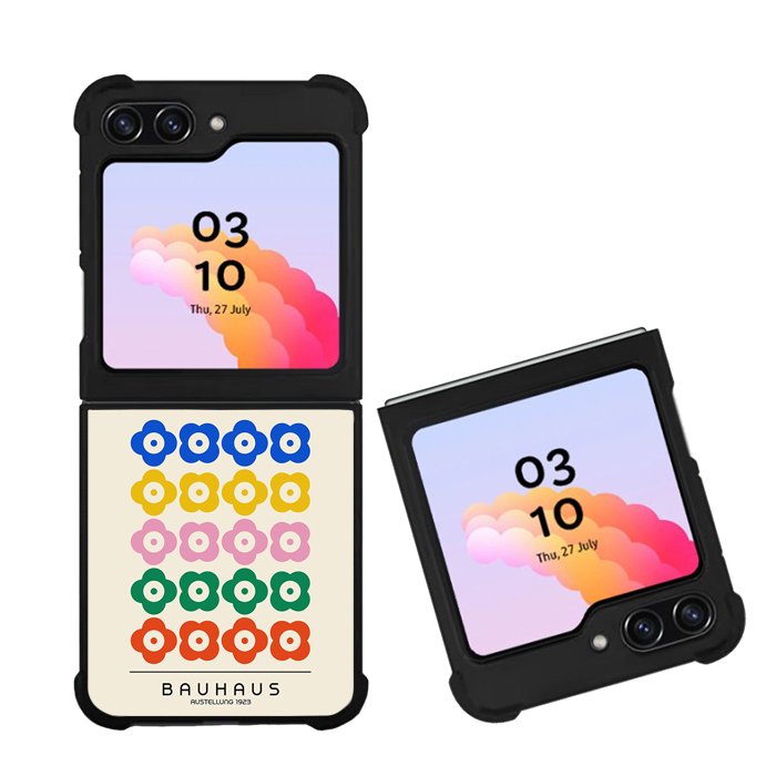 Bauhaus Flower Color FZ4311 Samsung Galaxy Z Flip 5 2023 5G Case