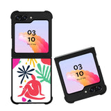 Flat Abstract FZ5123 Samsung Galaxy Z Flip 5 2023 5G Case