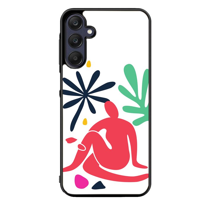 Flat Abstract FZ5123 Samsung Galaxy A25 5G Case