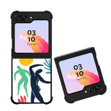 Flat Abstract FZ5124 Samsung Galaxy Z Flip 5 2023 5G Case