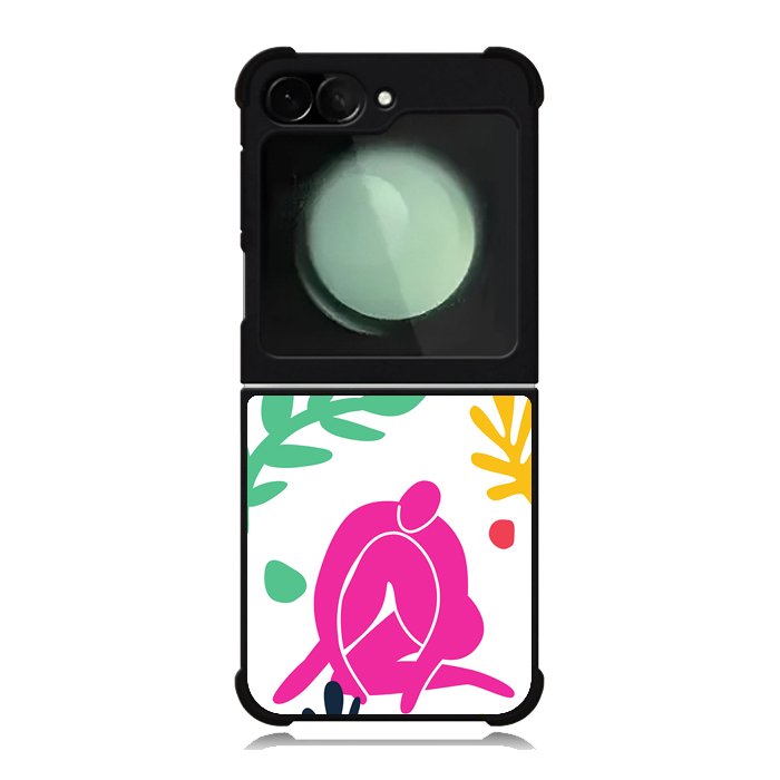 Flat Abstract FZ5125 Samsung Galaxy Z Flip 6 2024 5G Case