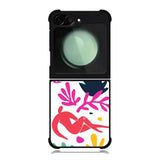 Flat Abstract FZ5126 Samsung Galaxy Z Flip 6 2024 5G Case