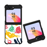 Flat Abstract FZ5128 Samsung Galaxy Z Flip 5 2023 5G Case