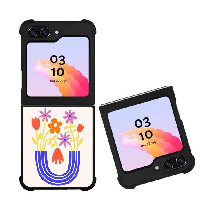 Flower Aesthetic FZ5133 Samsung Galaxy Z Flip 5 2023 5G Case