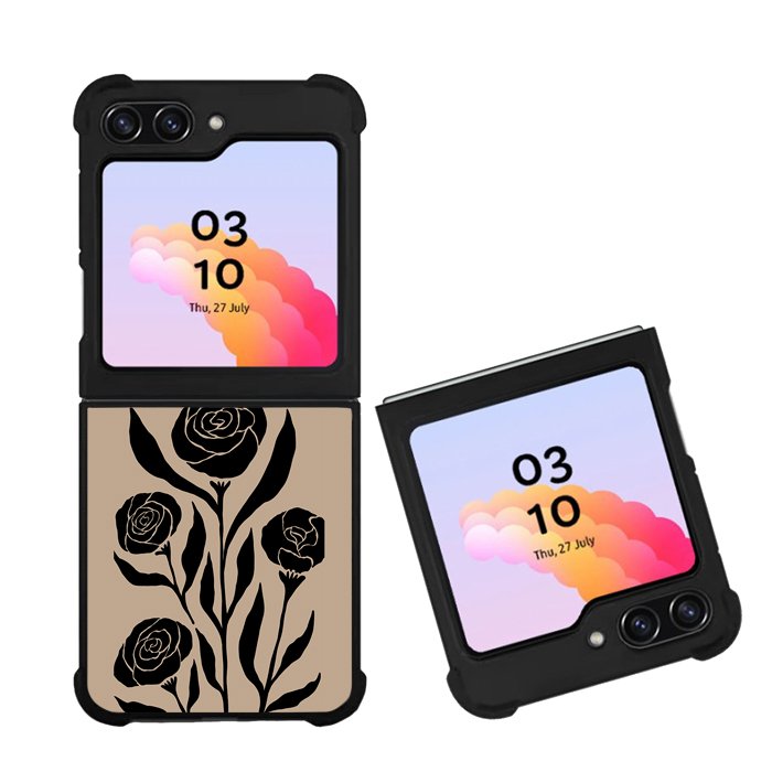 Abstract Floral FZ5153 Samsung Galaxy Z Flip 5 2023 5G Case