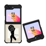 Modern Art Girl FZ5183 Samsung Galaxy Z Flip 5 2023 5G Case