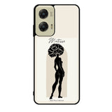 Floral Girl Art FZ5195 Motorola Moto G Stylus 5G 2024 Case