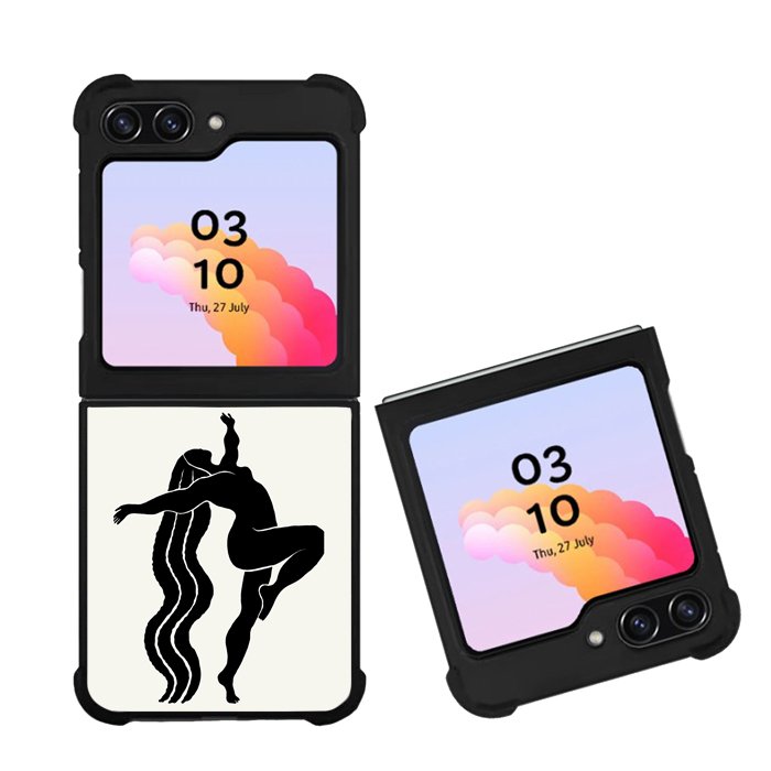 Modern Art Dancing FZ5199 Samsung Galaxy Z Flip 5 2023 5G Case