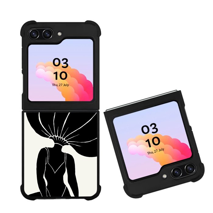 Modern Art Girl FZ5212 Samsung Galaxy Z Flip 5 2023 5G Case