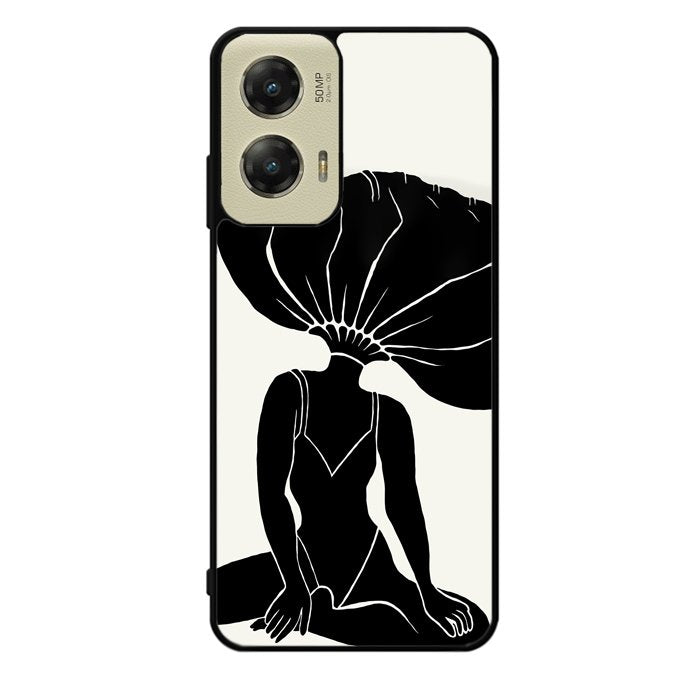 Modern Art Girl FZ5212 Motorola Moto G Stylus 5G 2024 Case