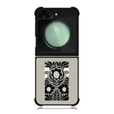 Abstract Dark Flower FZ5215 Samsung Galaxy Z Flip 6 2024 5G Case
