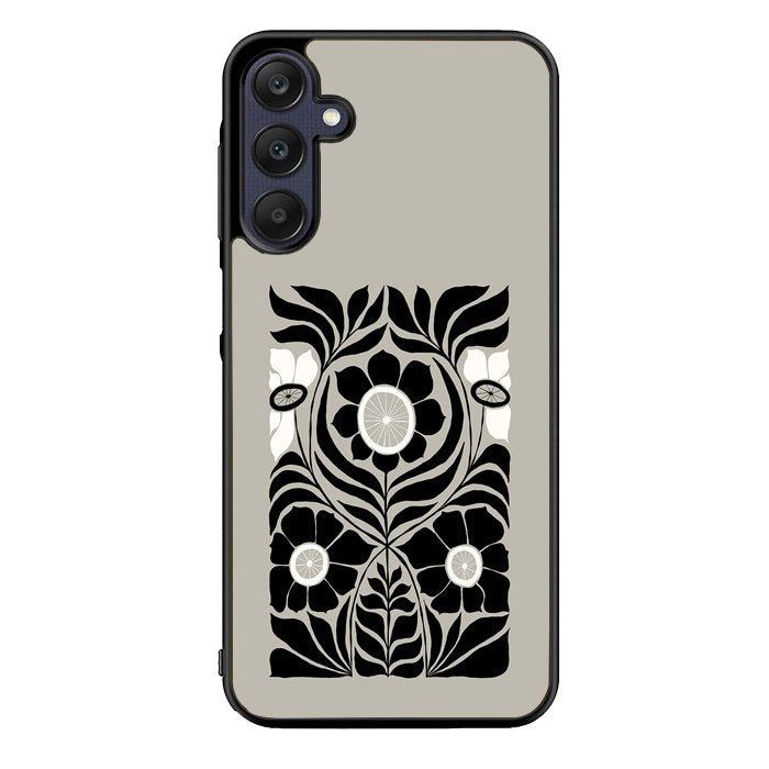 Abstract Dark Flower FZ5215 Samsung Galaxy A25 5G Case