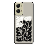 Black And White Flowers FZ5217 Motorola Moto G Stylus 5G 2024 Case