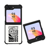 Black And White Abstract FZ5218 Samsung Galaxy Z Flip 5 2023 5G Case