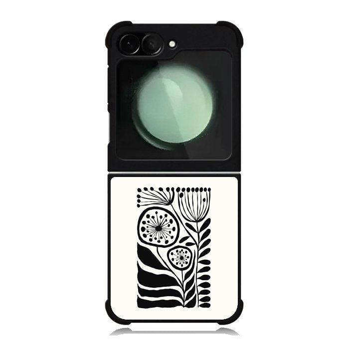 Black And White Abstract FZ5218 Samsung Galaxy Z Flip 6 2024 5G Case