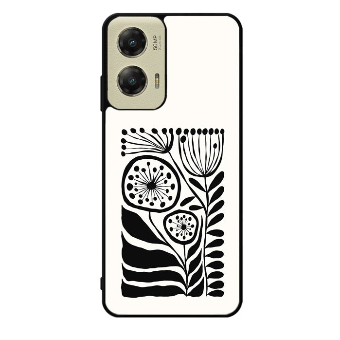 Black And White Abstract FZ5218 Motorola Moto G Stylus 5G 2024 Case
