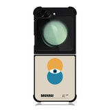 Bauhaus Blue Eye FZ5229 Samsung Galaxy Z Flip 6 2024 5G Case