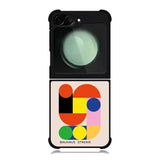 Bauhaus Stream Dribbble FZ5273 Samsung Galaxy Z Flip 6 2024 5G Case
