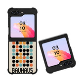 Bauhaus Dots poster FZ5300 Samsung Galaxy Z Flip 5 2023 5G Case