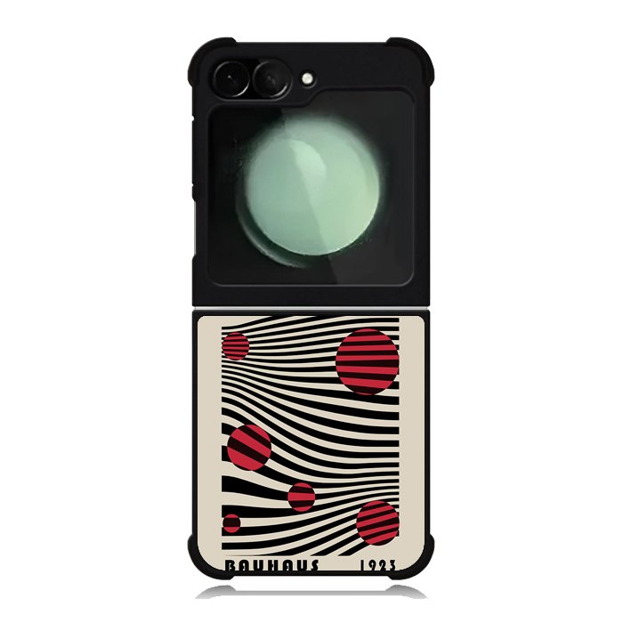 Bauhaus Abstract Lines Geometry FZ5304 Samsung Galaxy Z Flip 6 2024 5G Case
