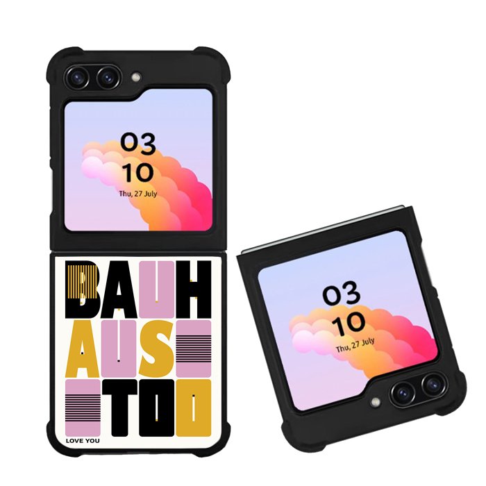 Love Bauhaus FZ5309 Samsung Galaxy Z Flip 5 2023 5G Case
