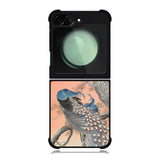 Peacocks Japan Art FZ6175 Samsung Galaxy Z Flip 6 2024 5G Case