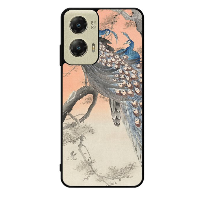 Peacocks Japan Art FZ6175 Motorola Moto G Stylus 5G 2024 Case