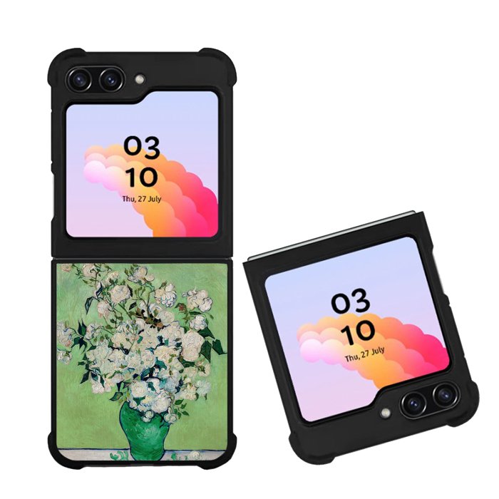 Roses Van Gogh Art FZ6180 Samsung Galaxy Z Flip 5 2023 5G Case