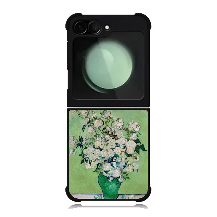 Roses Van Gogh Art FZ6180 Samsung Galaxy Z Flip 6 2024 5G Case
