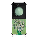 Roses Van Gogh Art FZ6180 Samsung Galaxy Z Flip 6 2024 5G Case