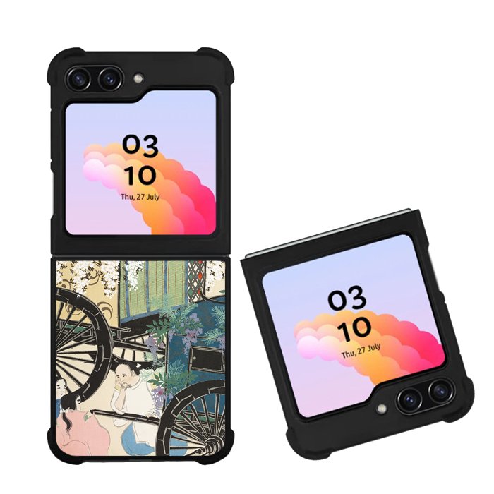 Wagon from Momoyogusa FZ6189 Samsung Galaxy Z Flip 5 2023 5G Case