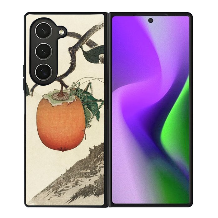 Orange Japan Art FZ6192 Samsung Galaxy Z Fold 6 2024 5G Case