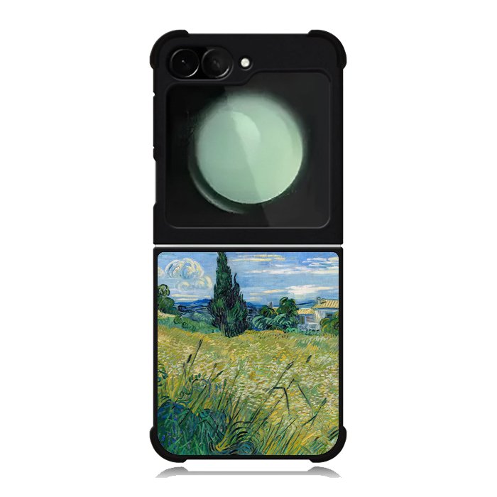 Green Wheat Field FZ6211 Samsung Galaxy Z Flip 6 2024 5G Case